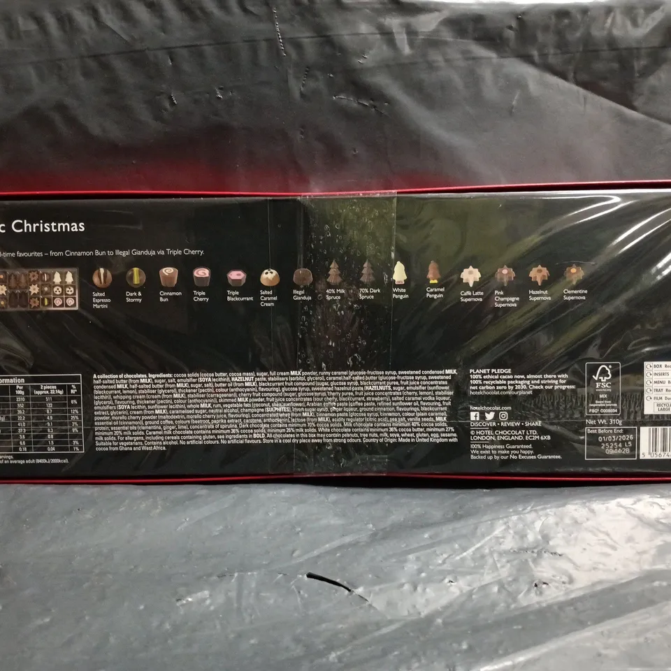 HOTEL CHOCOLAT CLASSIC CHRISTMAS SELECTION BOX