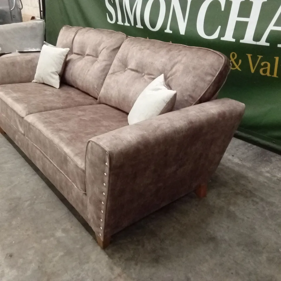 AMAYA FABRIC 3 SEATER SOFA RRP £999