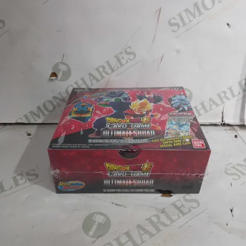 DRAGONBALL SUPER CARD GAME - UNISON WARRIOR SERIES SET 8 - ULTIMATE SQUAD - BOOSTER BOX (24 PACKS)
