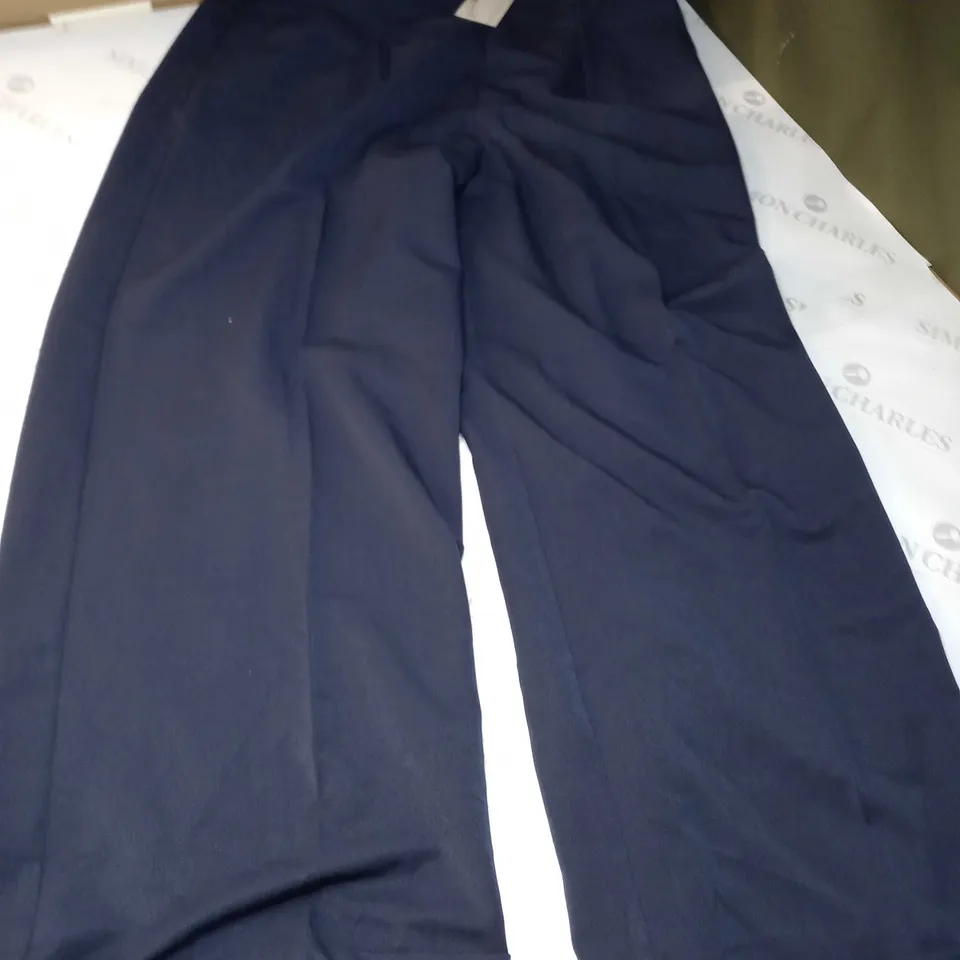 WEEKEND DOLL WIDE LEG PANTS IN NAVY - SIZE 20