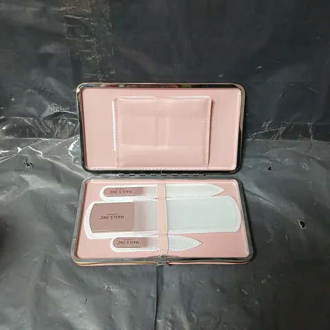 NAILS INC GLASS NAIL FILE 4 PIECE COLLECTION