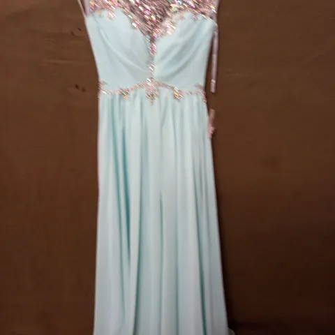 SIGNATURE MINT GREEN EMBELLISHED OCCASIONAL DRESS - 2
