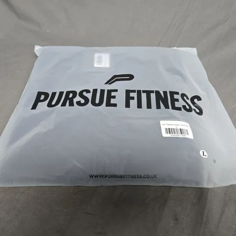 BAGGED PURSUE FITNESS ICON TAPERED JACKET SIZE L