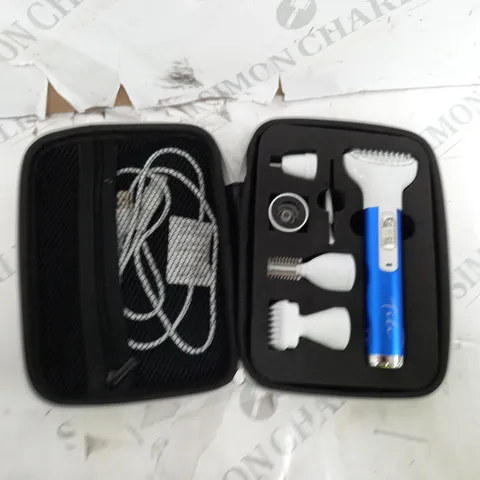 TILI 5-IN-1 MULTI-FUNCTION HAIR REMOVAL KIT - NAVY BLUE 