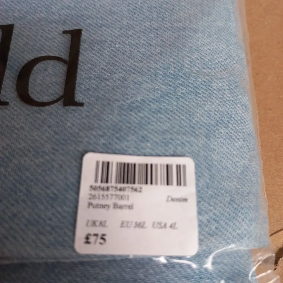 NOBODY'S CHILD DENIM GARMENT – BLUE, UK 8 (EU 34, US 4)