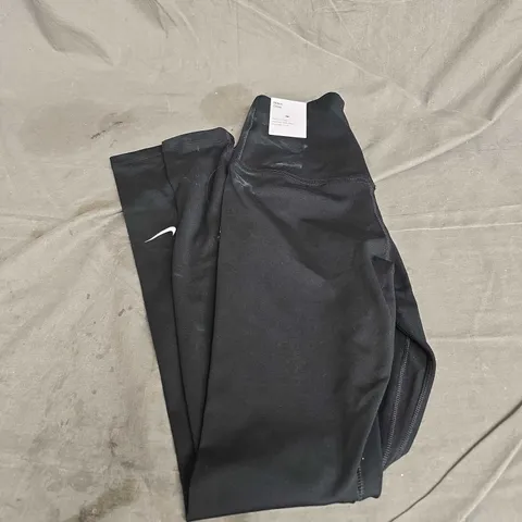 NIKE ONE TIGHT FIT HIGH RISE LEGGINGS IN BLACK SIZE XS
