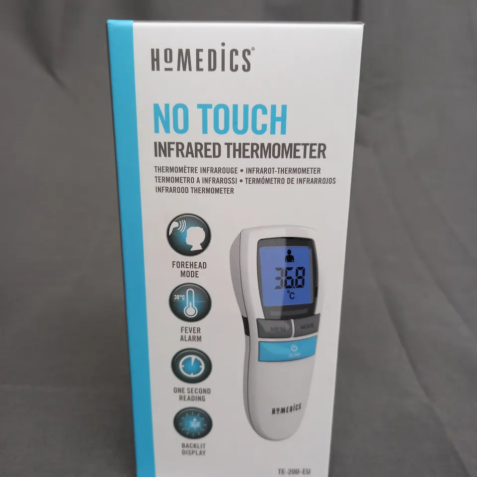 HOMEDICS NO TOUCH INFRARED THERMOMETER
