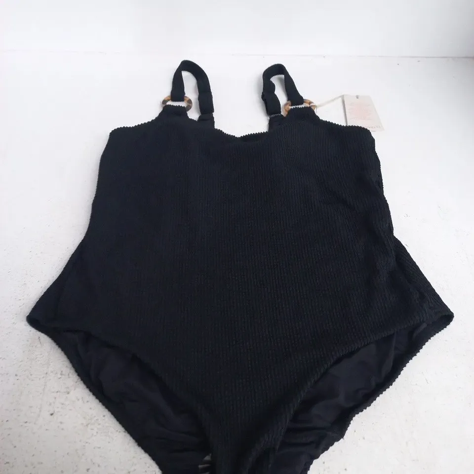 BRAVISSIMO MIAMI SWIMSUIT BLACK UK 38D