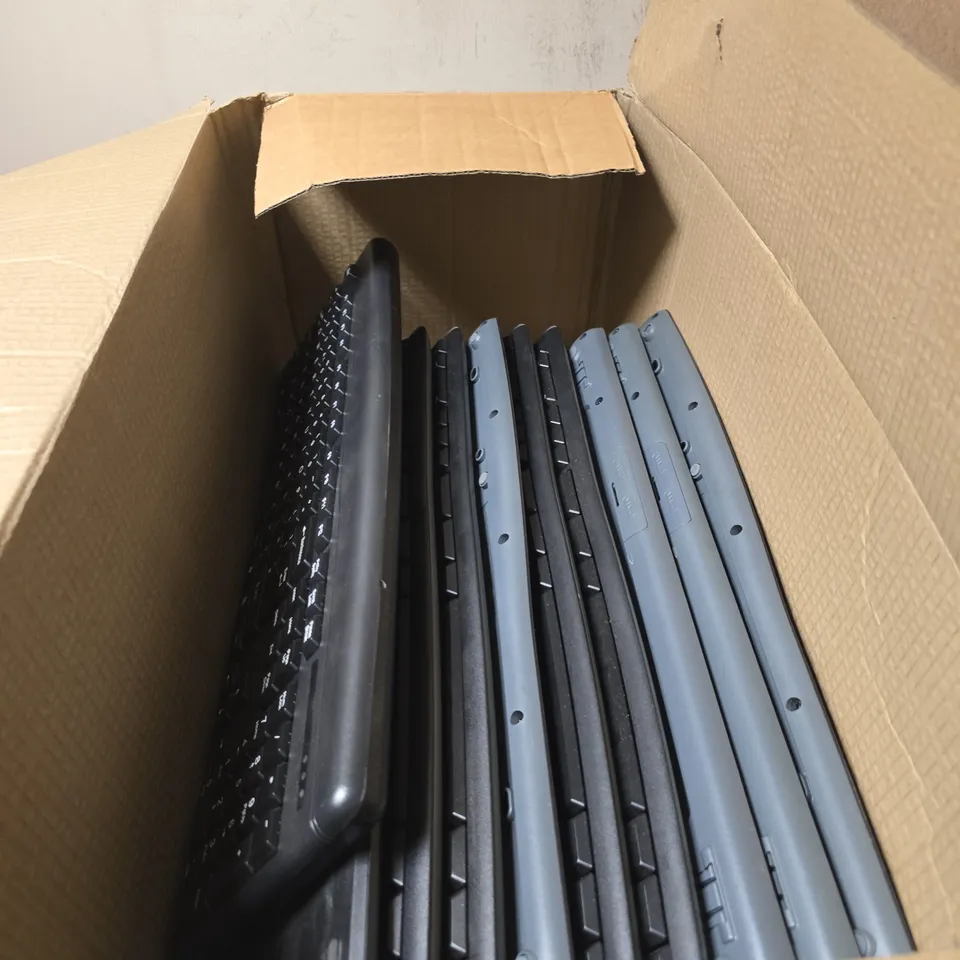 BOX OF APPROXIMATELY 10 ASSORTED KEYBOARDS 