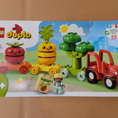 BOXED DUPLO FRUIT & VEG TRACTOR