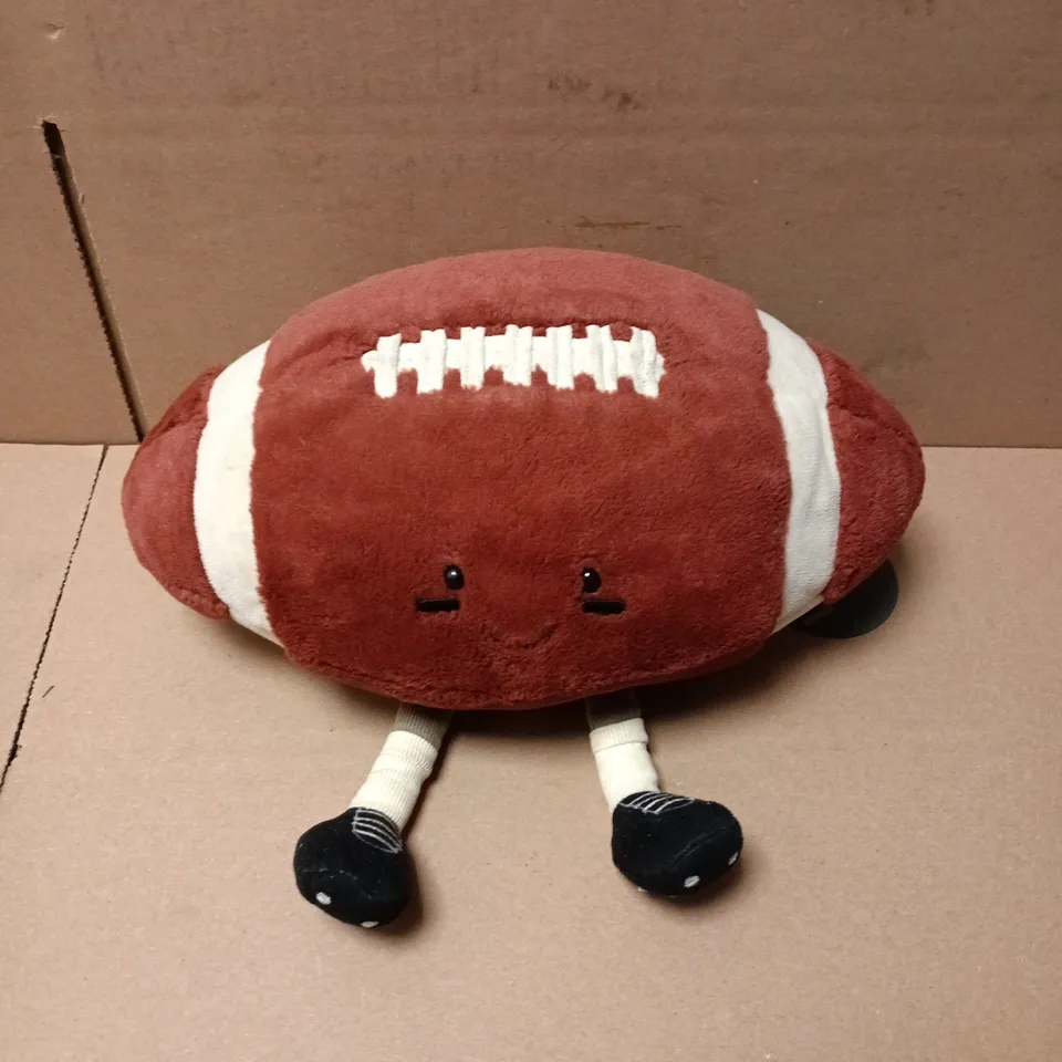 JELLYCAT AMUSEABLES SPORTS AMERICAN FOOTBALL PLUSH TOY
