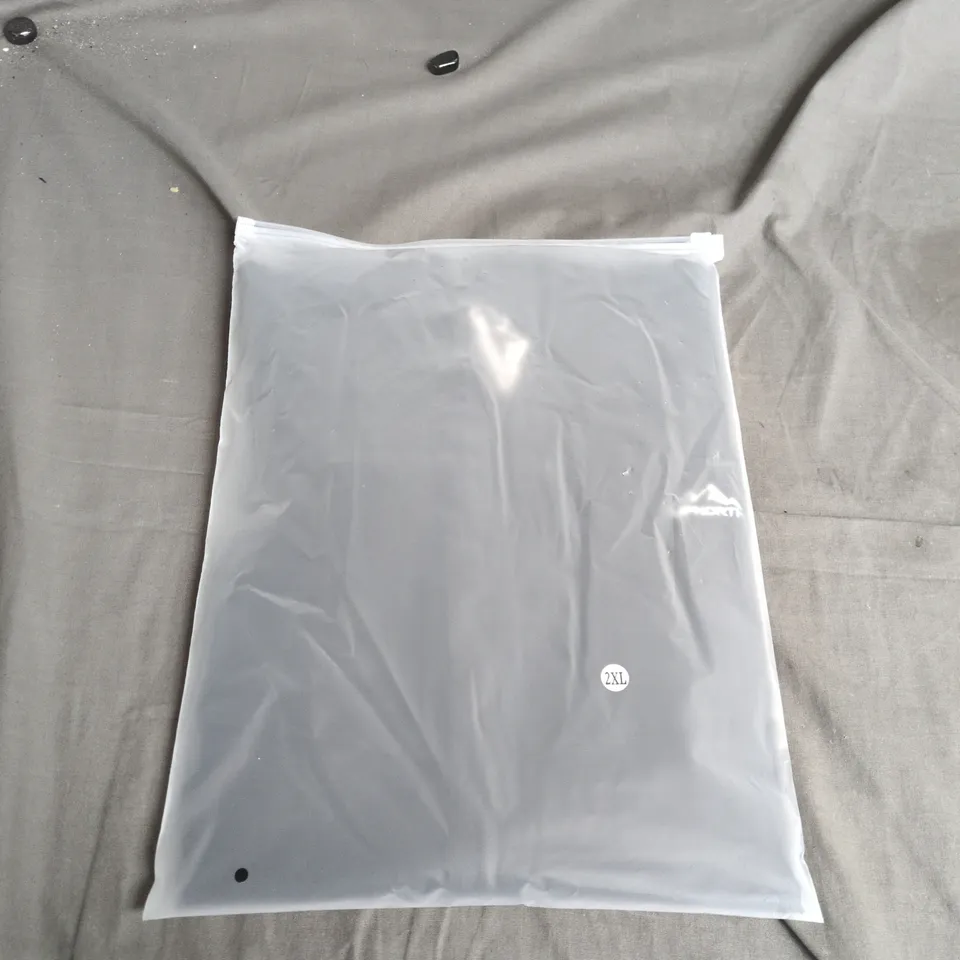 UPNORTH BLACK JACKET – ZIP FRONT, 2XL