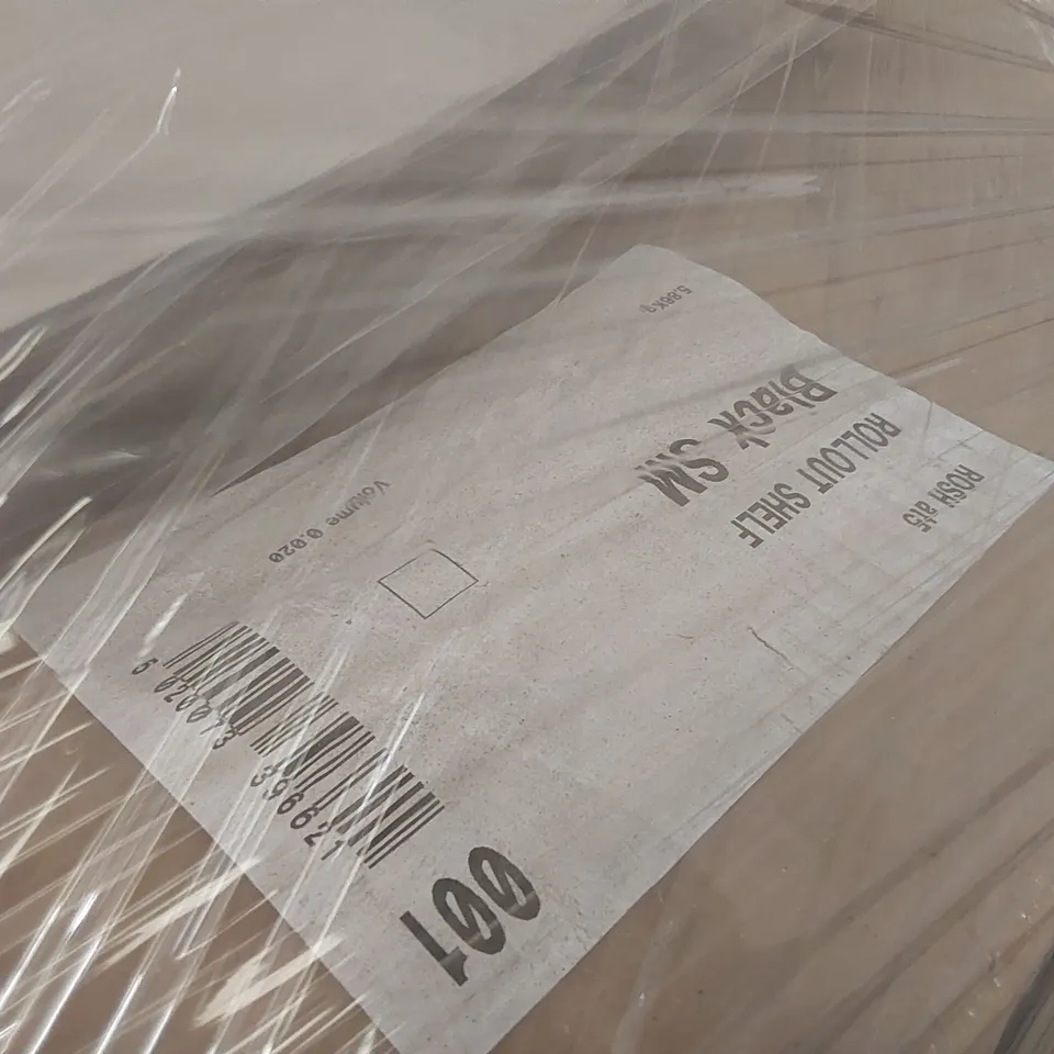 PALLET CONTAINING A LARGE ASSORTMENT OF BRAND NEW OFFICE FURNITURE PARTS TO INCLUDE: B63 1000 BENCH END LEGS, ROLLOUT SHELVES ECT