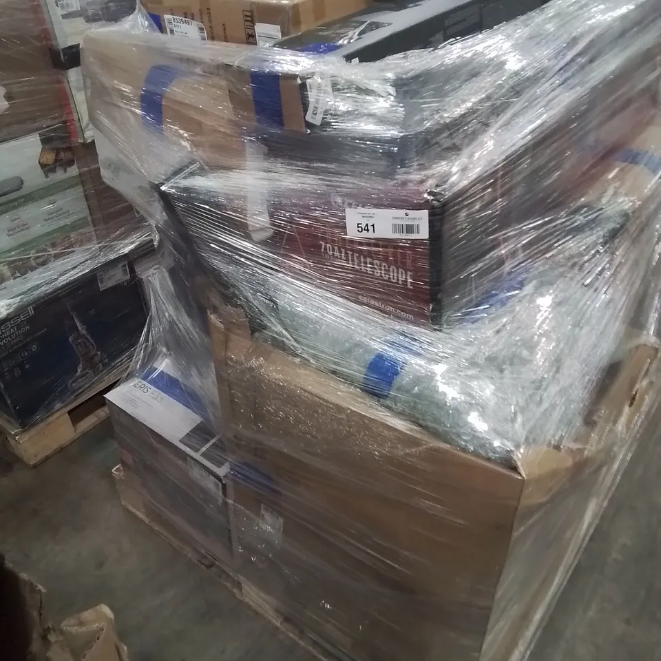 PALLET OF APPROXIMATELY 14 UNPROCESSED RAW RETURN HOUSEHOLD AND ELECTRICAL GOODS TO INCLUDE;