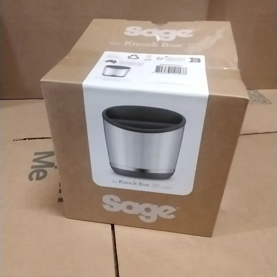 BOXED SAGE THE KNOCKBOX 20 - STAINLESS STEEL