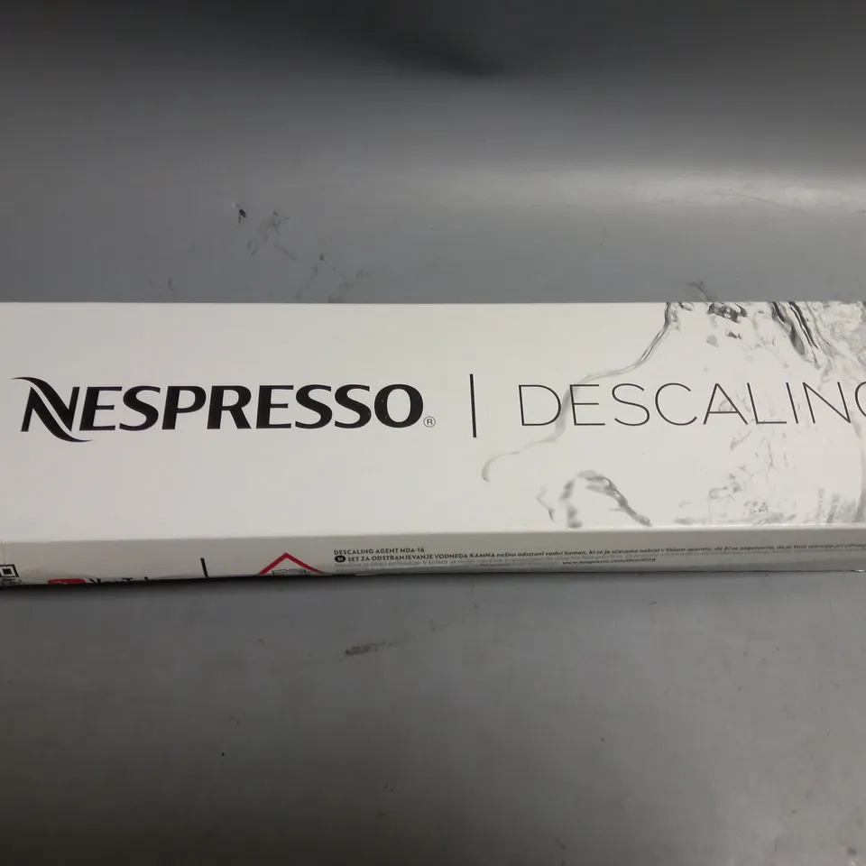 BOXED NESPRESSO DESCALING AGENT 2 X 100ML