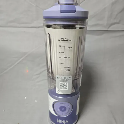 NINJA BLAST MAX PORTABLE BLENDER – PURPLE BASE, 14 OZ / 400 ML CAPACITY