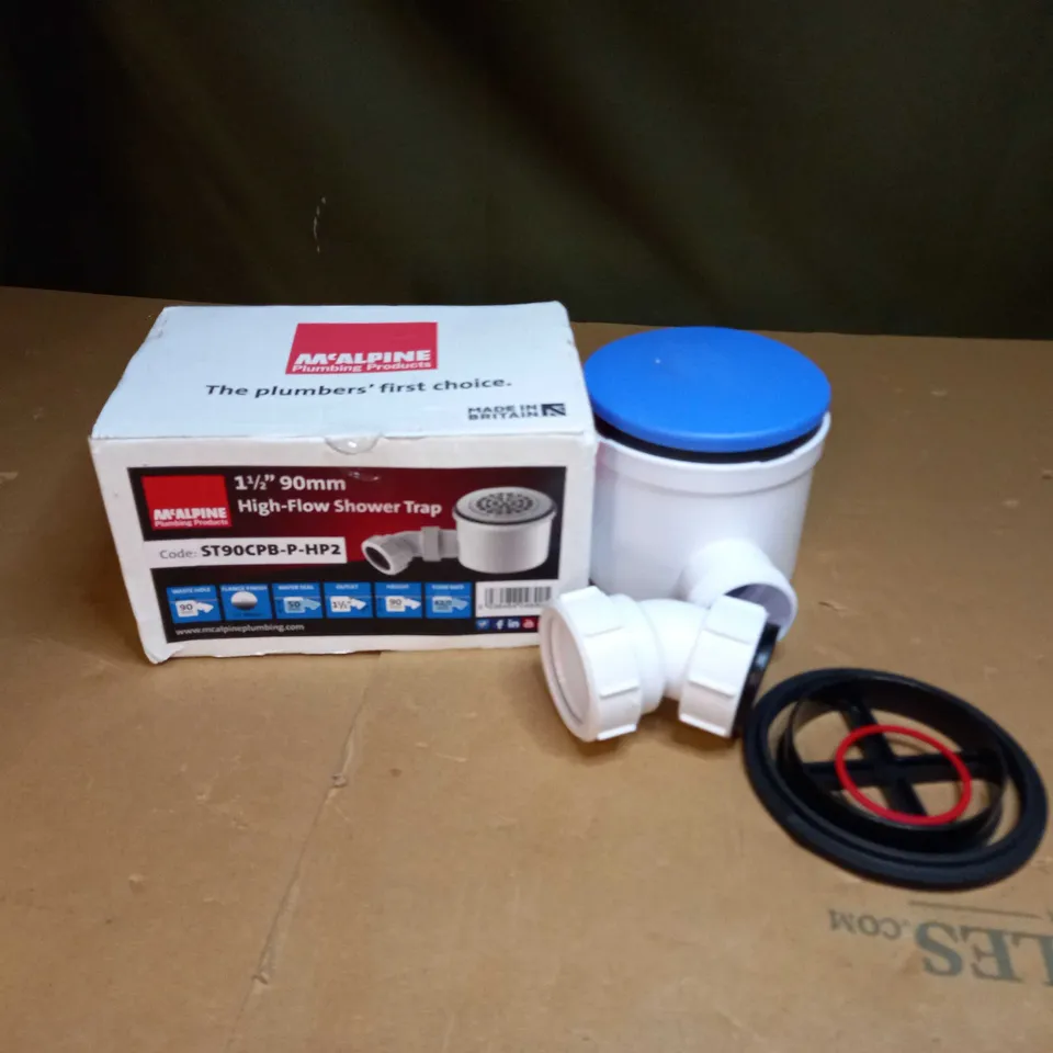 90MM HIGH FLOW SHOWER TRAP