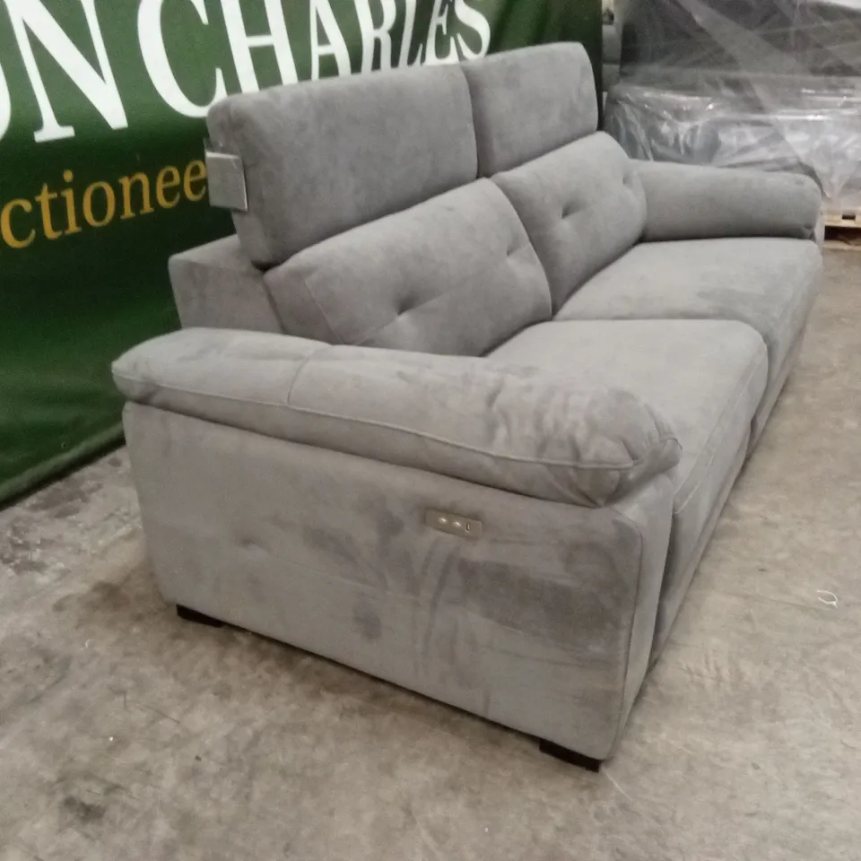 BOWEN FABRIC 3 SEATER POWER RECLINER SOFA RRP £1229