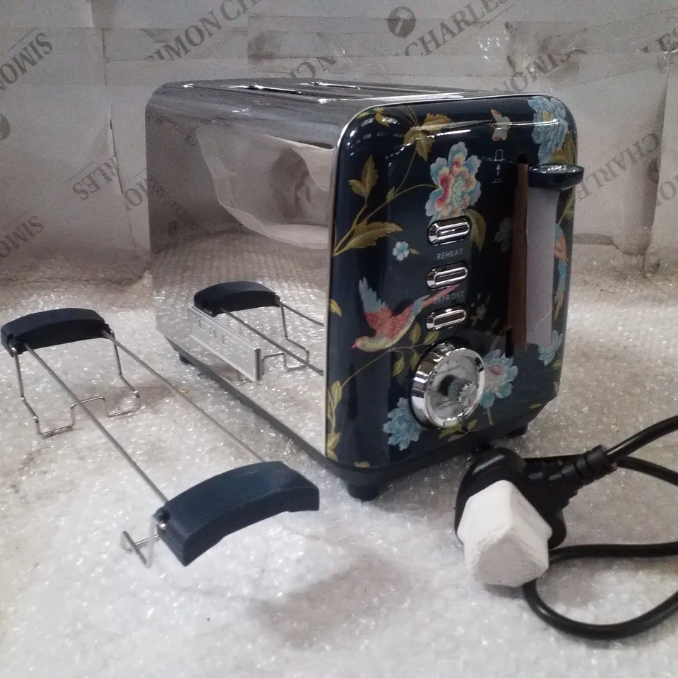 BOXED LAURA ASHLEY 2 SLICE TOASTER