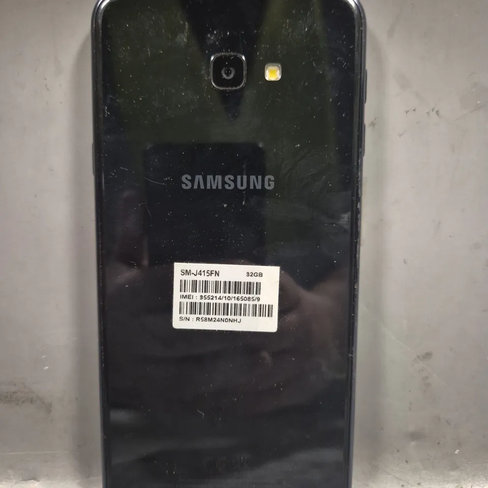 SAMSUNG GALAXY J4 PLUS SMARTPHONE IN BLACK