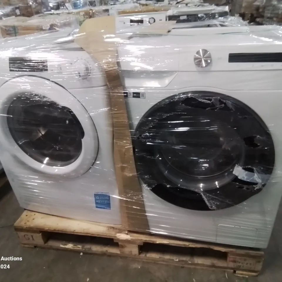 PALLET OF APPROXIMATELY 4 UNPROCESSED RAW RETURN WHITE GOODS TO INCLUDE;