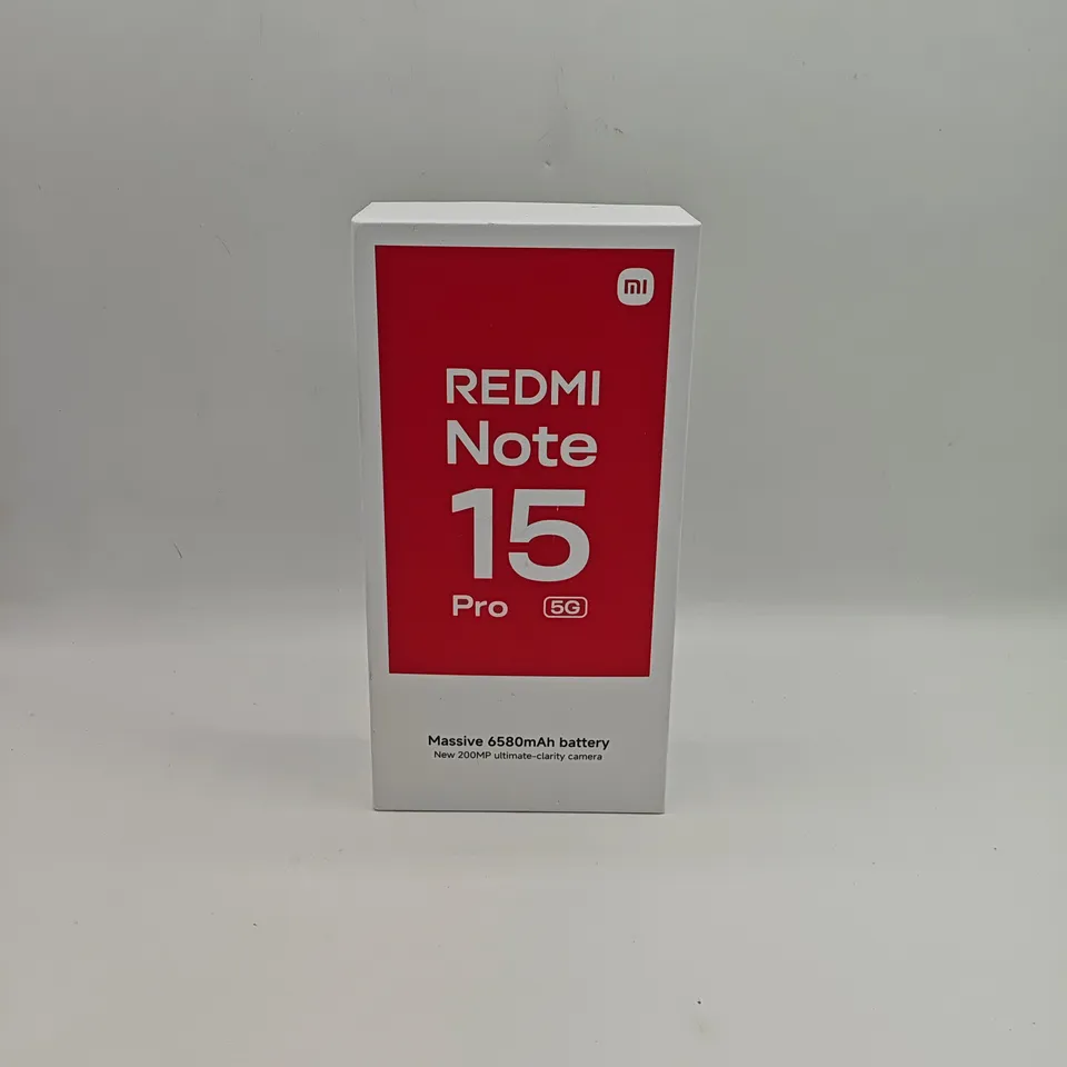 BOXED REDMI NOTE 15 PRO 5G 8/256GB IN BLACK