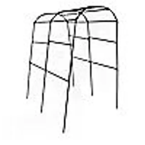 GARDEN STORIES GALVANISED STEEL CLIMBING ARCHWAY