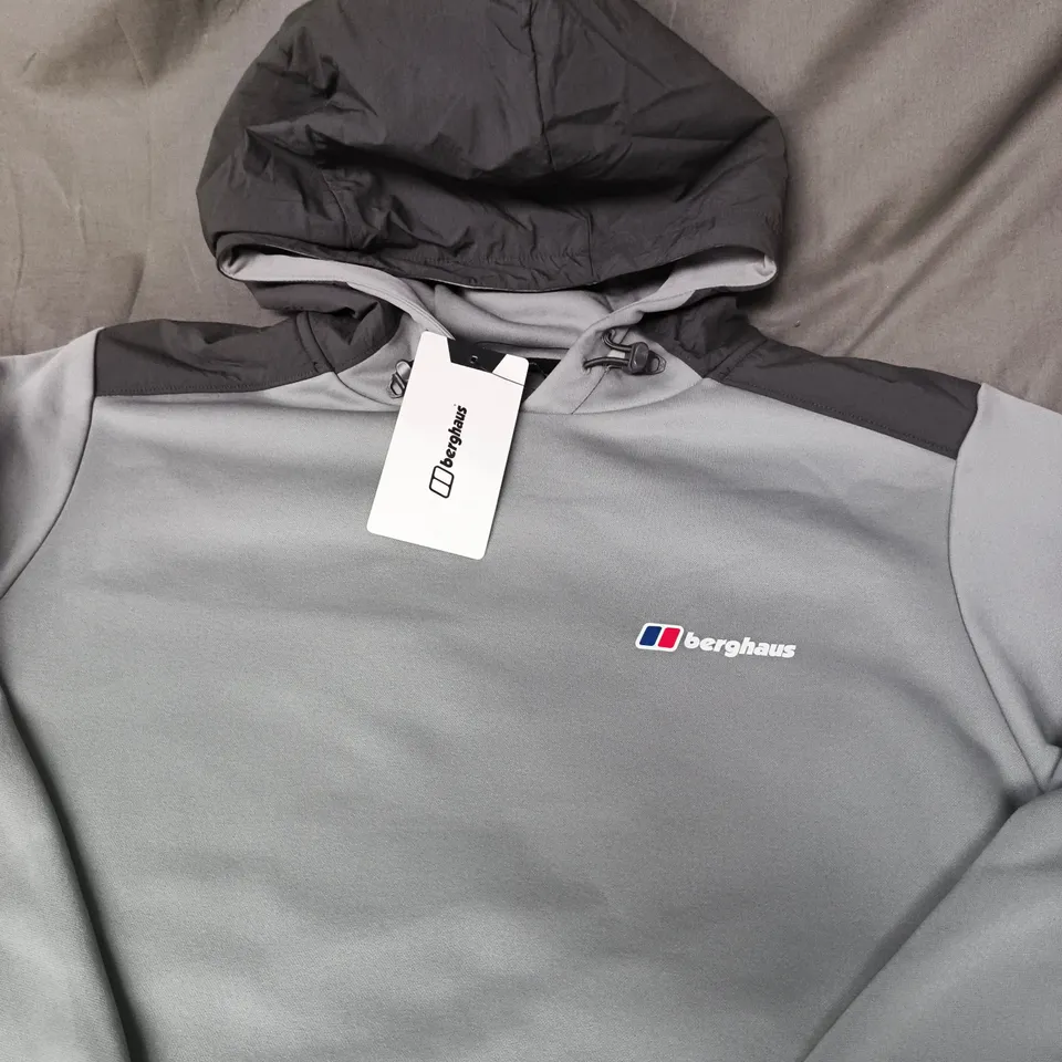 BERGHAUS M VANGAR 2.0 HOODY – GREY, UK L