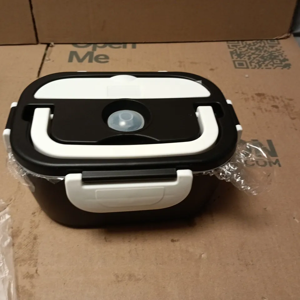 BOXED ELECTRIC LUNCHBOX - BLACK