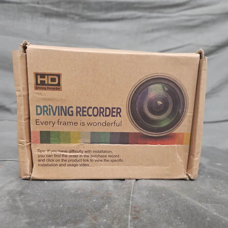 HD Driving Recorder Dash Cam – Boxed
