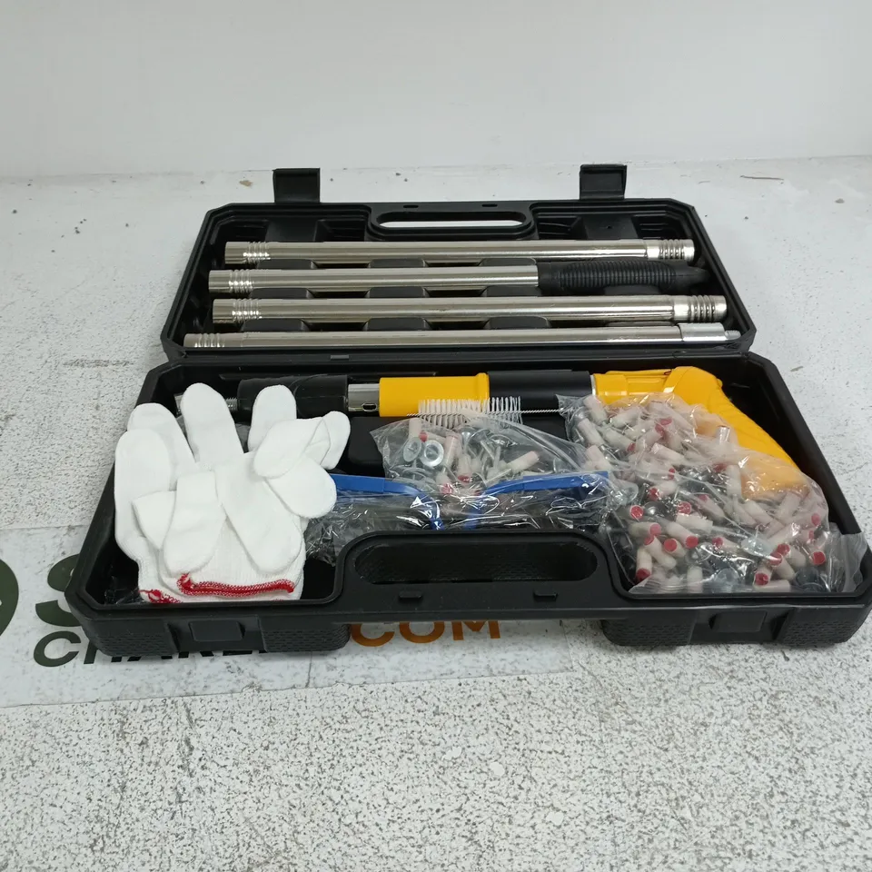 CEILING NAIL GUN TOOL KIT IN CASE