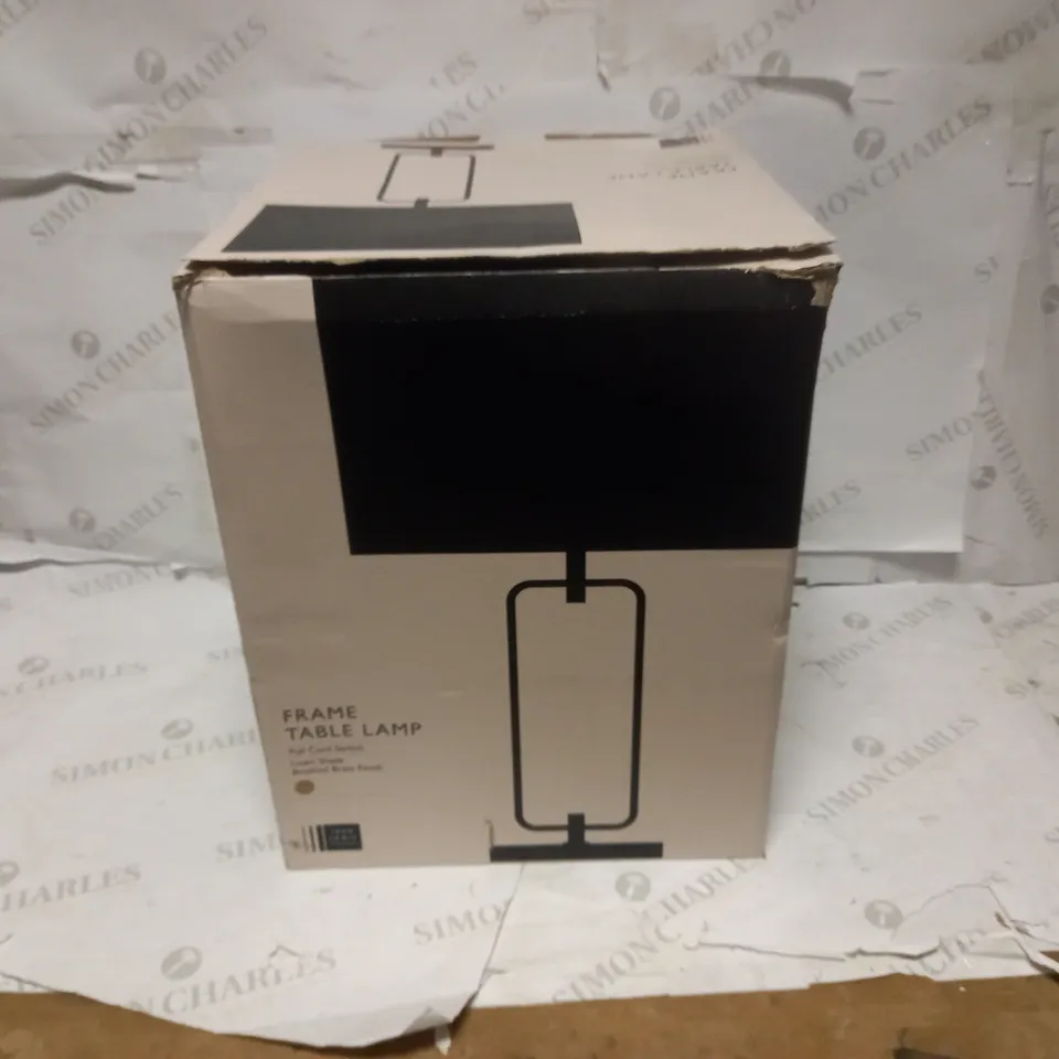 JOHN LEWIS FRAME TABLE LAMP 