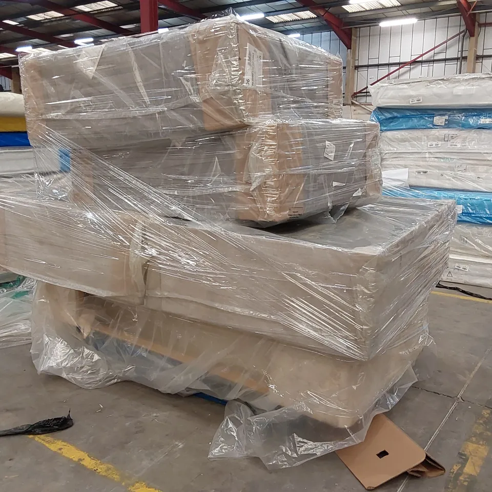 PALLET OF ASSORTED DIVAN BASE PARTS