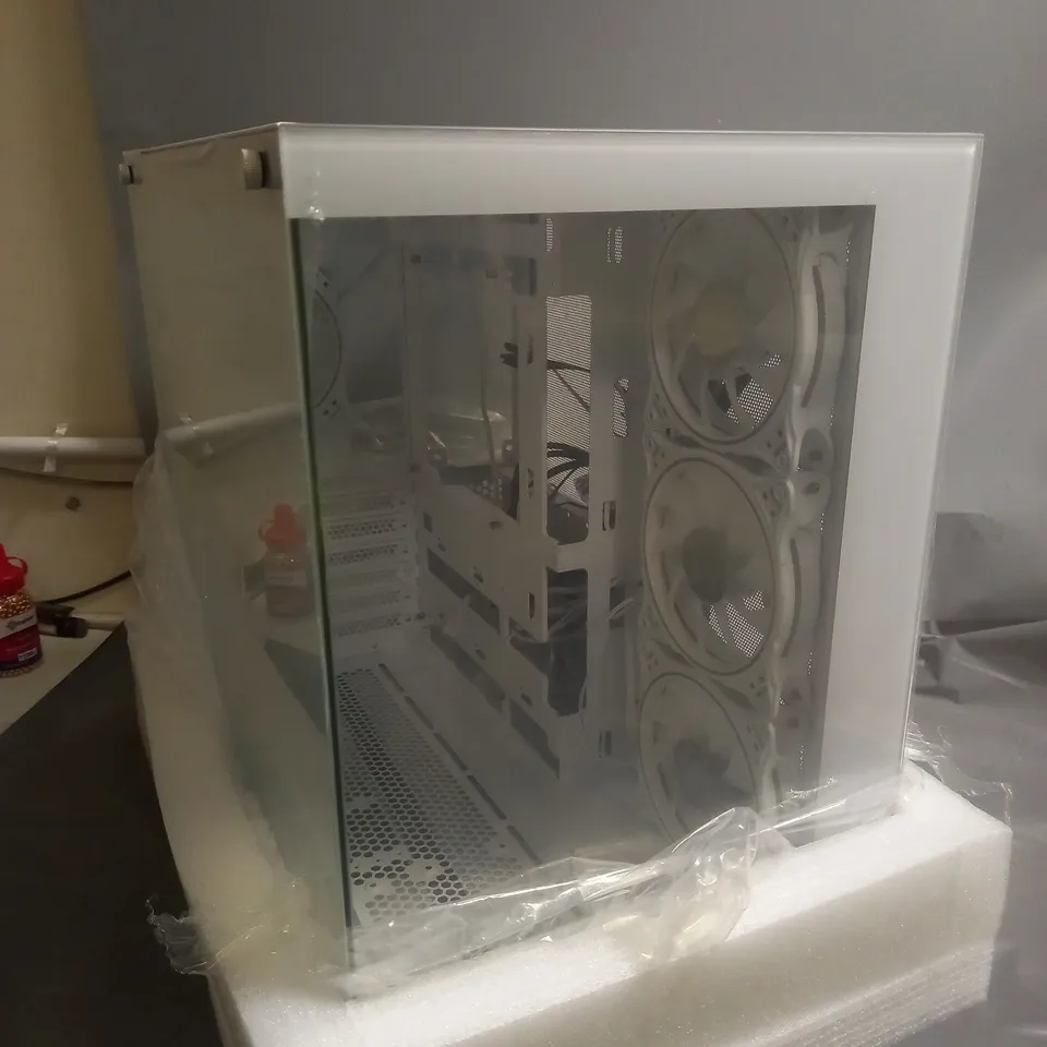 BOXED CIT VISION WHITE MID TOWER TEMPERED GLASS PC CASE 