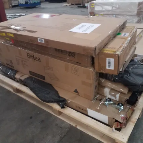 PALLET CONTAINING ASSORTED FLATPACK FURNITURE PARTS
