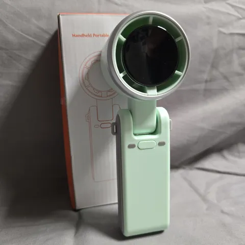 HANDHELD PORTABLE TURBO FAN – MINT GREEN