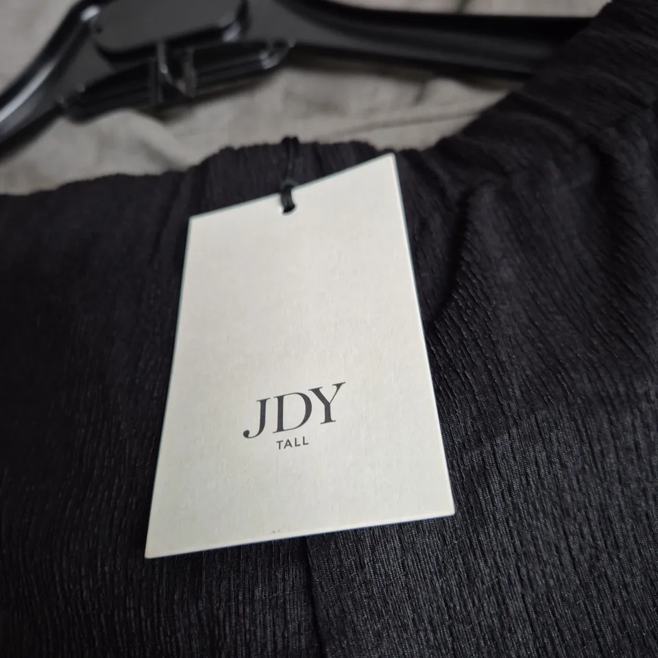 JDY DEBBIE WIDE PANT – BLACK – SIZE L/36 (UK 8 / EU 36) – JDY TALL