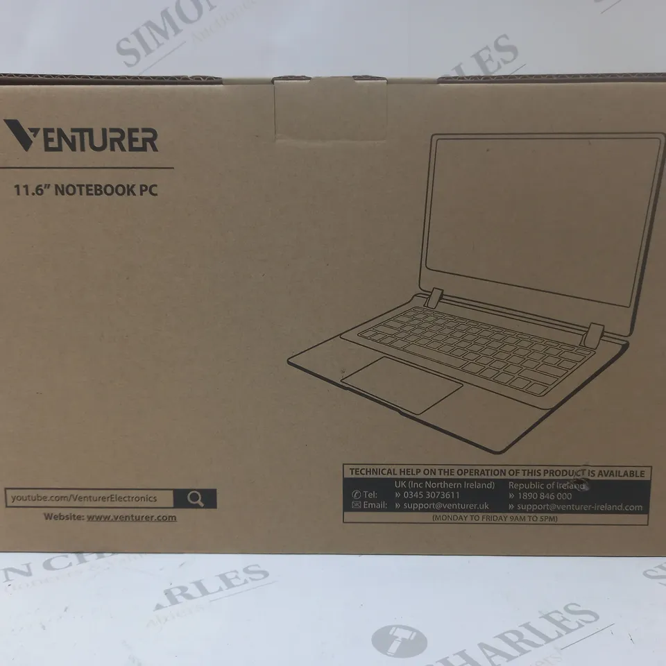 BRAND NEW BOXED VENTURER EUROPA 11 PLUS 11.6" NOTEBOOK PC