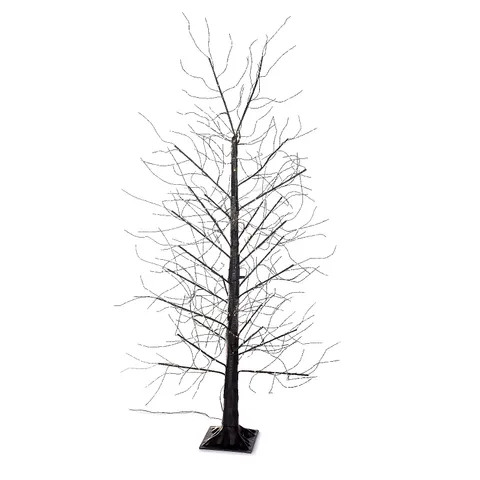 HOME REFLECTIONS MULTI FUNCTION MICRODOT DEW DROP LED TREE - BLACK