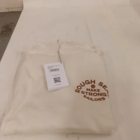 BOX TO CONTAIN BRASS MONKEY HOODY - OFF WHITE SIZE CM APPROXIMATELY 12