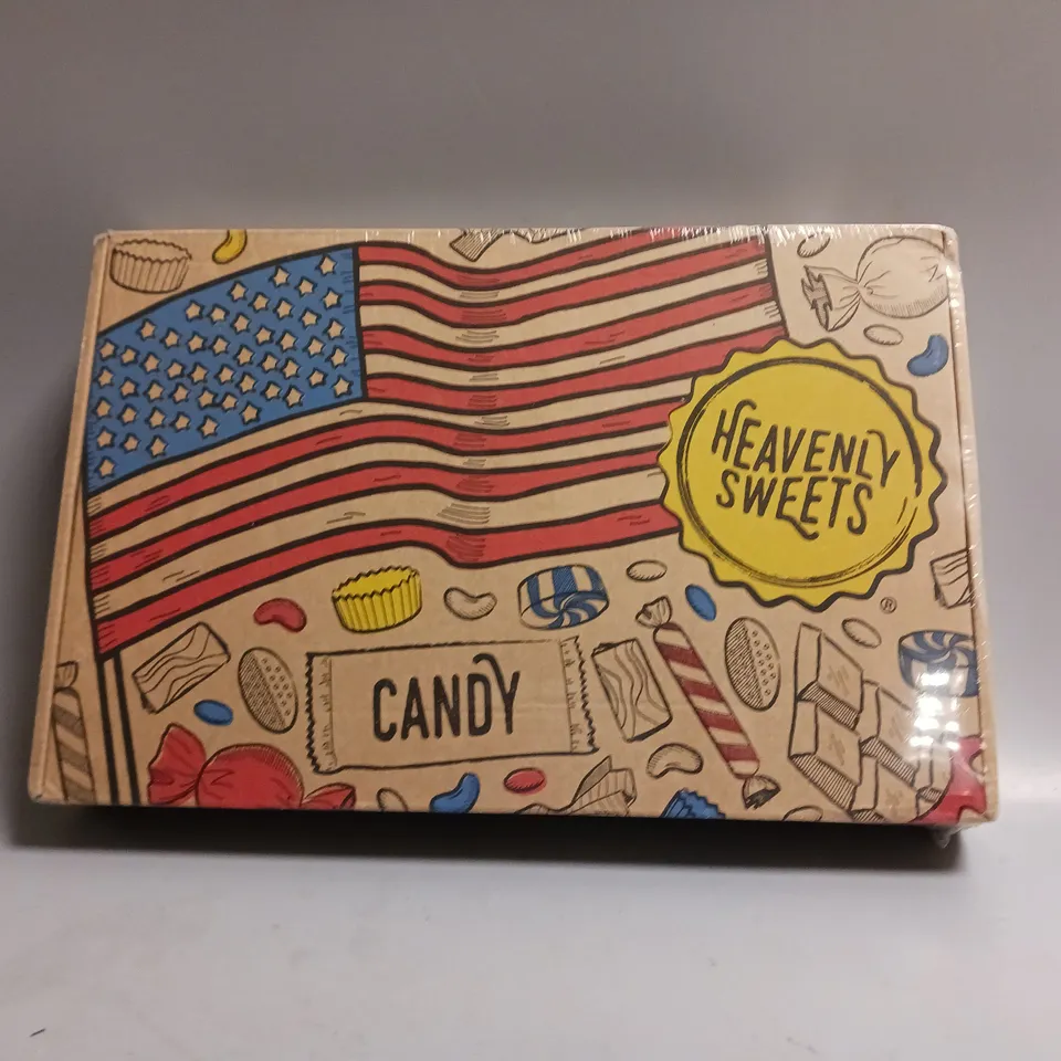 SEALED HEAVENLY SWEETS AMERICAN CANDY HAMPER 850G