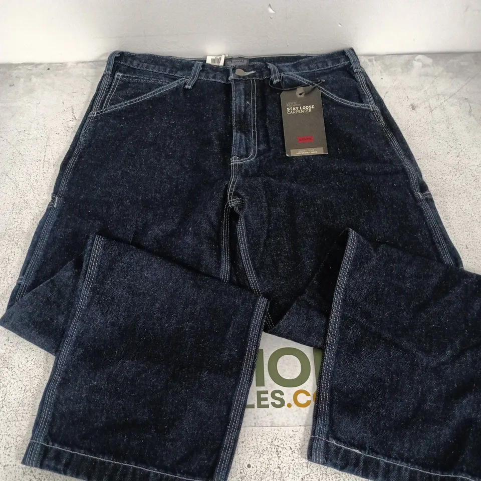 LEVIS STAY LOOSE CARPENTER JEANS - 34 X 32