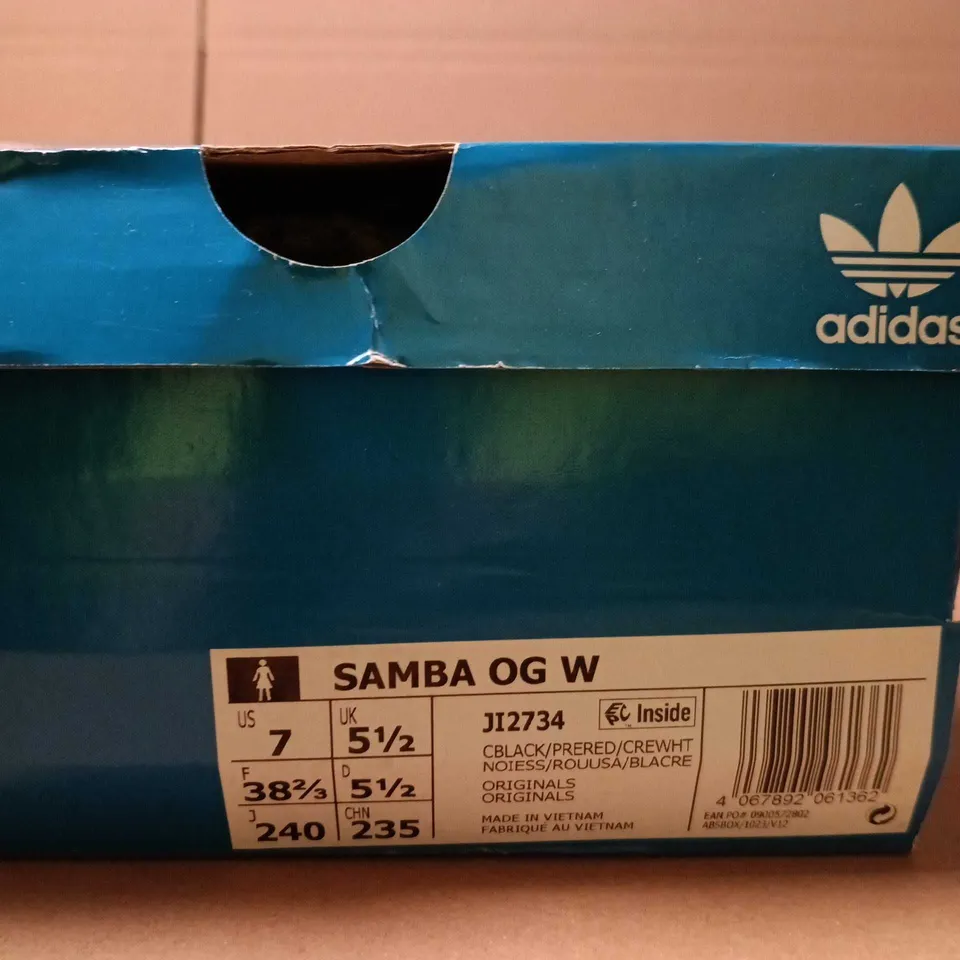 ADIDAS SAMBA OG W LEOPARD PRINT TRAINERS – UK 5.5