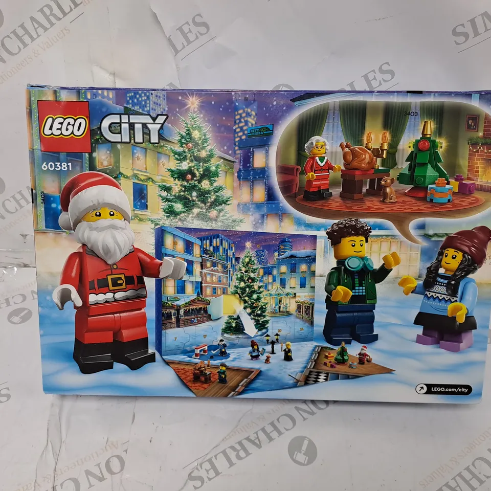BOXED LEGO CITY ADVENT CALENDAR 2023 RRP £19.99