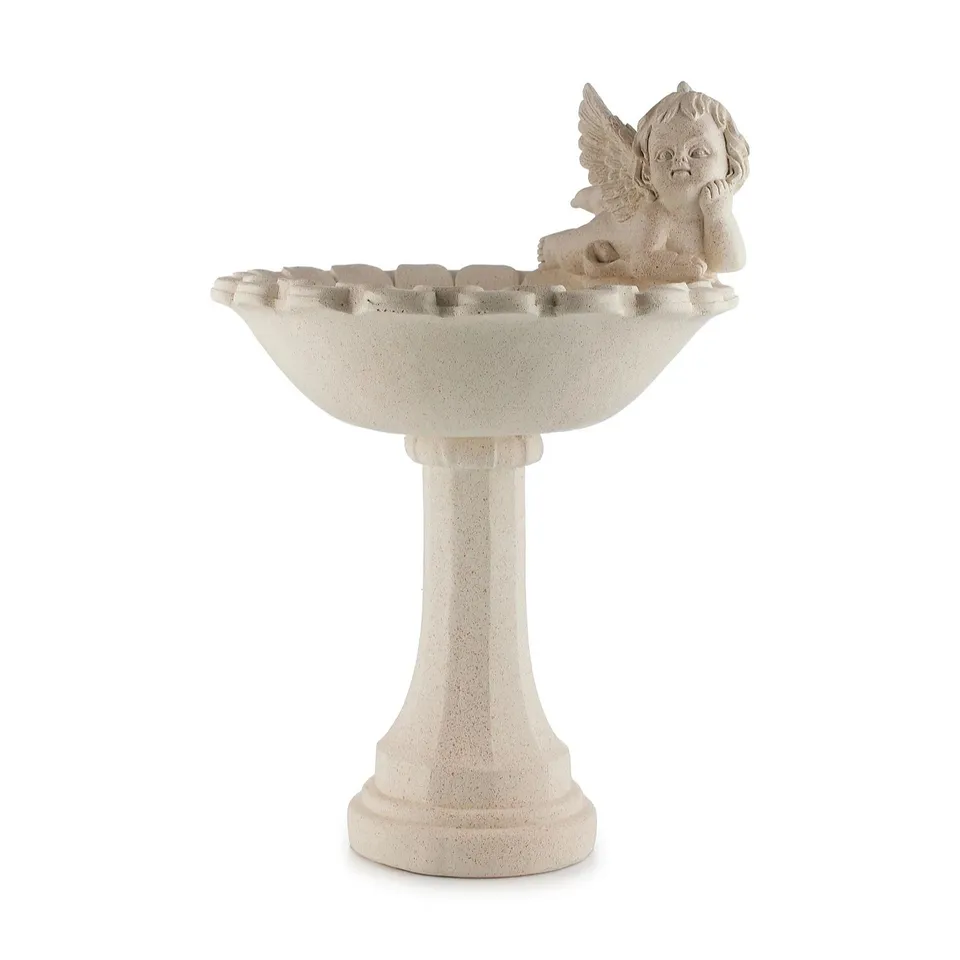 MY GARDEN STORIES CHERUB BIRDBATH