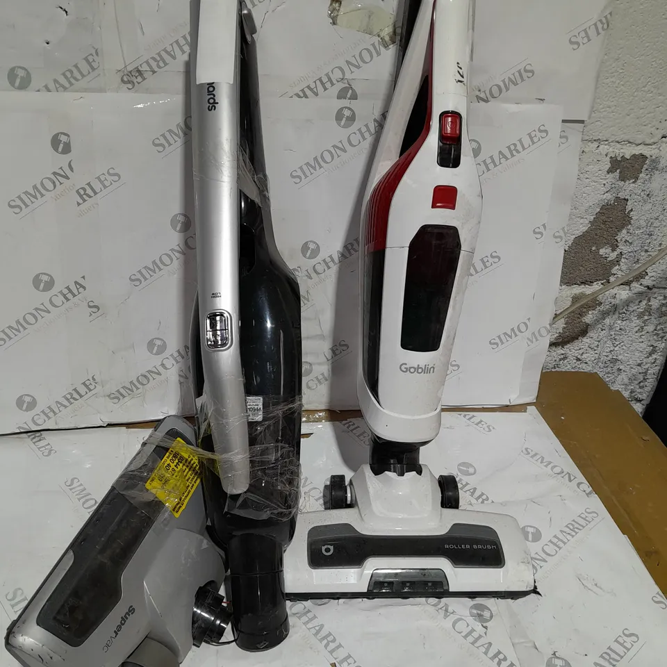 LOT OF 2 UNBOXED VACUUM CLEANERS INCLUDES MORPHY RICHARDS AND GOBLIN