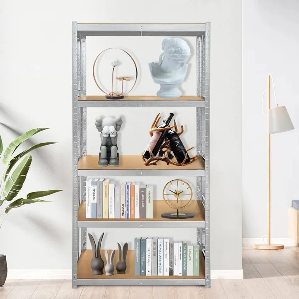 BOXED MINTUN 70CM W METAL HEIGHT-ADJUSTABLE SHELVING UNIT