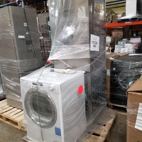 PALLET OF APPROXIMATELY 2 UNPROCESSED RAW RETURN WHITE GOODS TO INCLUDE