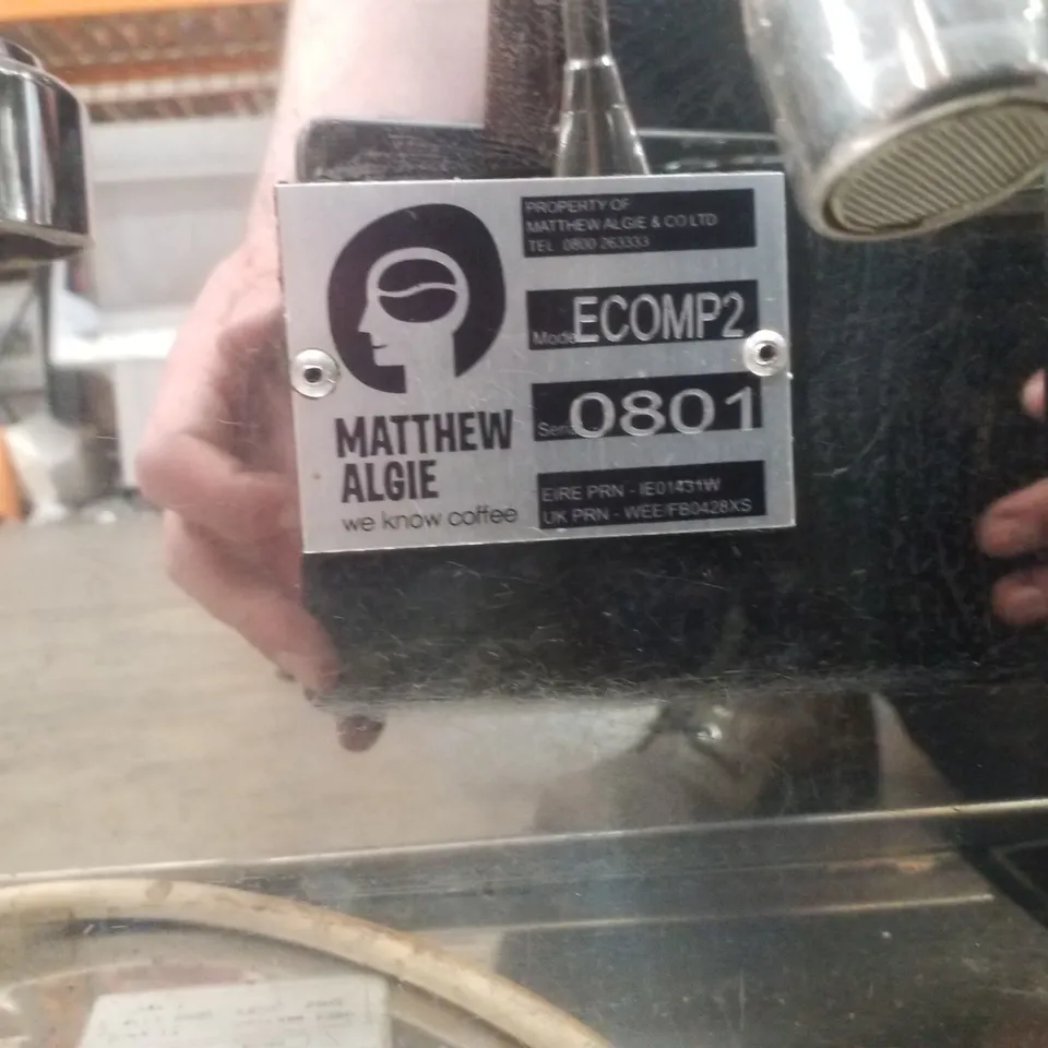 ELEKTRA BARISTA 2 STATION COFFEE MACHINE 